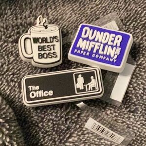 The Office Crocs Jibbitz Charms Set
